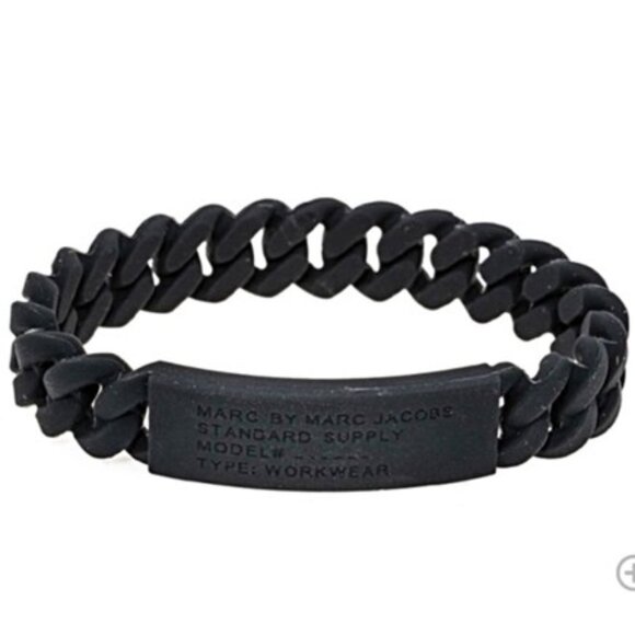 Marc by Marc Jacobs Standard Supply Silicone Chain Bracelet NWT - Picture 1 of 1